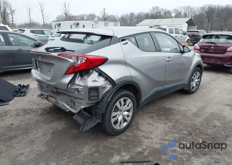2019 Toyota C-Hr Le z USA, uszkodzony, nr VIN NMTKHMBX0KR077727
